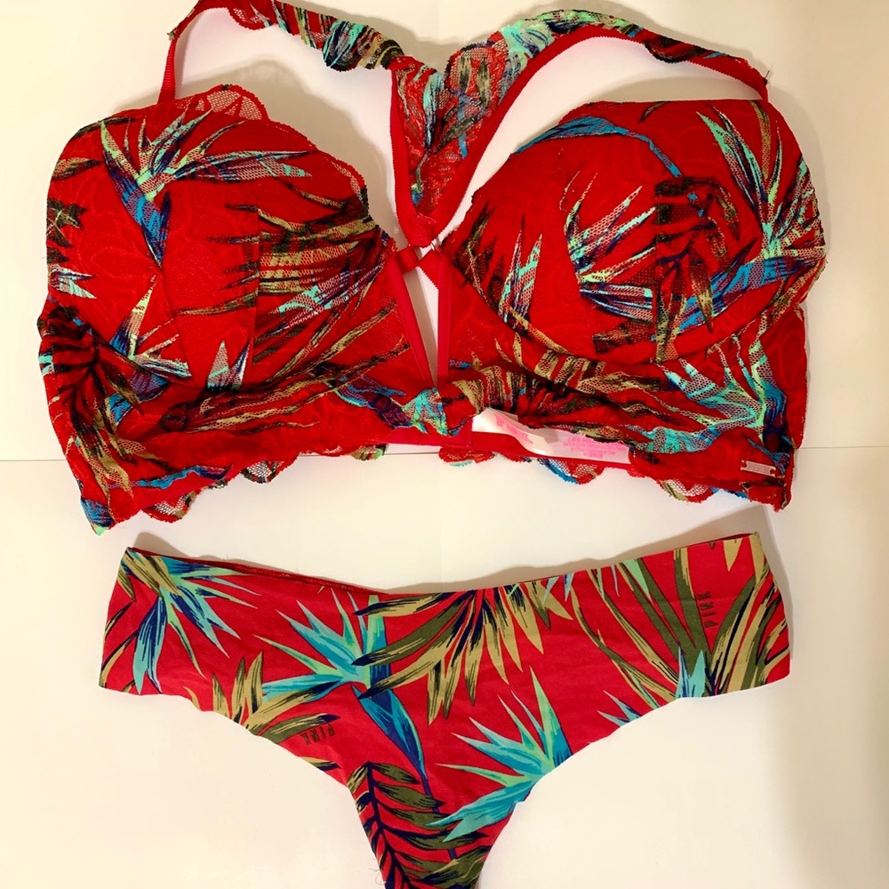 Victoria’s Secret Push-Up Bra and Panty Set